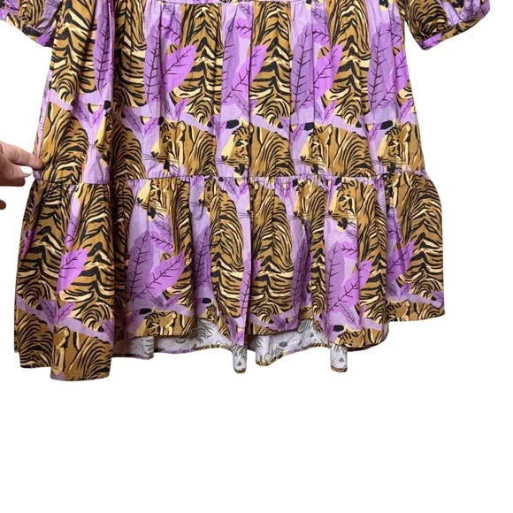 FARM Rio Tiger Leaves Mini Dress - Picture 8 of 13